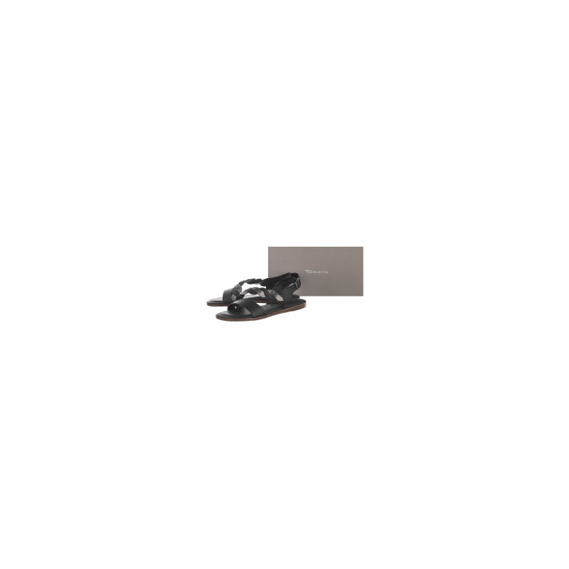 Tamaris Czarne 1-28142-24 094 Black/Pewter (TM252-b) saapad
