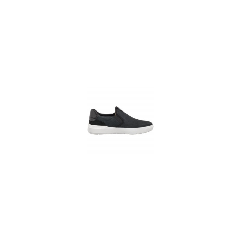 Timberland Seneca Bay Slip-On Black Nubuck 0A293A 015 (TI96-a) saapad