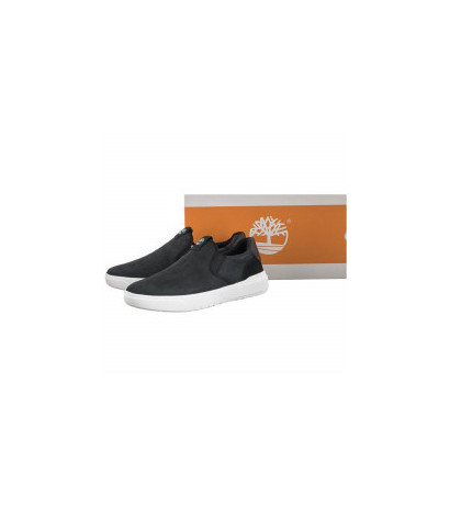 Timberland Seneca Bay Slip-On Black Nubuck 0A293A 015 (TI96-a) saapad