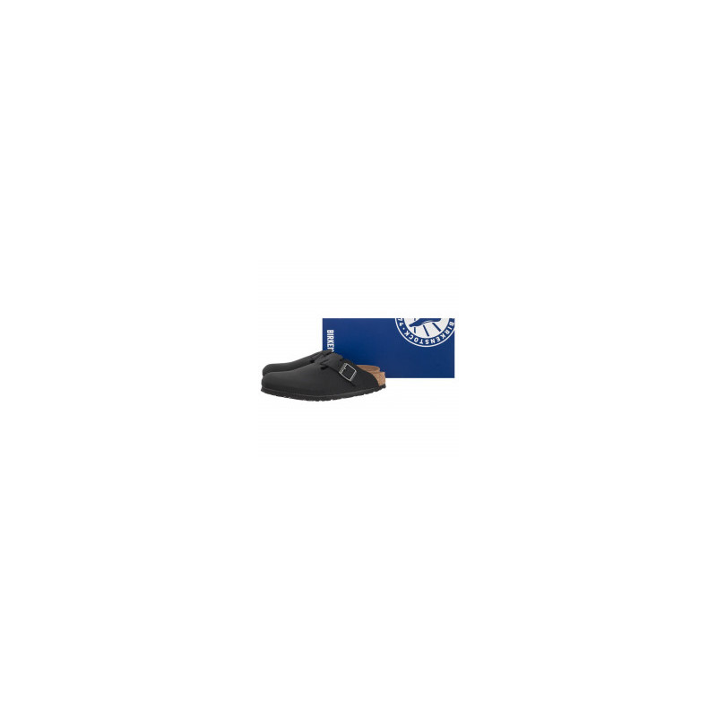 copy of Birkenstock Boston BS Black Vegan 1020497 (BK163-a) sussid