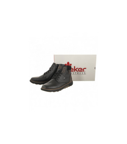 Rieker Czarne B3343-00 Black (RI138-a) saapad