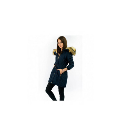 WINTER WARM PARKA NAVY BLUE (W165) striukė