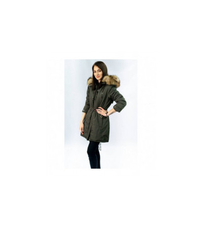 WINTER WARM PARKA KHAKI (W165) striukė