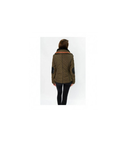 SHORT QUILTED JACKET BROWN (WZ105) striukė