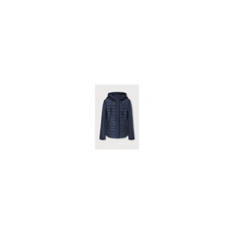 NEOPRENE QUILTED JACKET NAVY BLUE (B1062-30) striukė