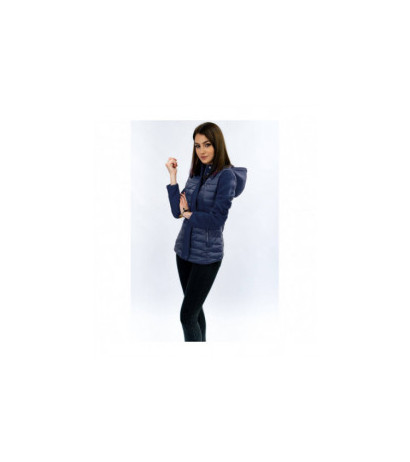 NEOPRENE QUILTED JACKET NAVY BLUE (B1062-30) striukė