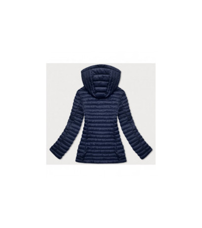 QUILTED HOODED JACKET RED (7218) striukė