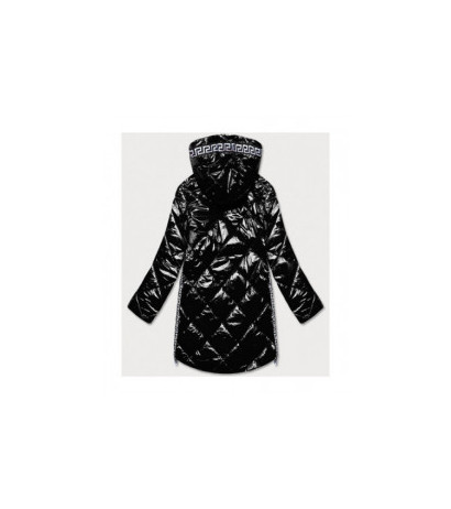 QUILTED HOODED JACKET RED (7218BIG) striukė