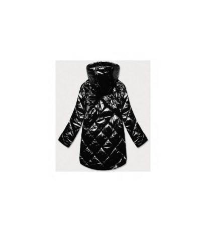 QUILTED HOODED JACKET RED (7218BIG) striukė