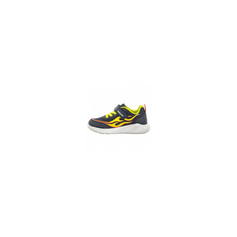Geox J Sprintye B.B - Mesh+Geobuck Navy/Lime J45GBB 01454 C0749 (GE145-a) spordijalatsid