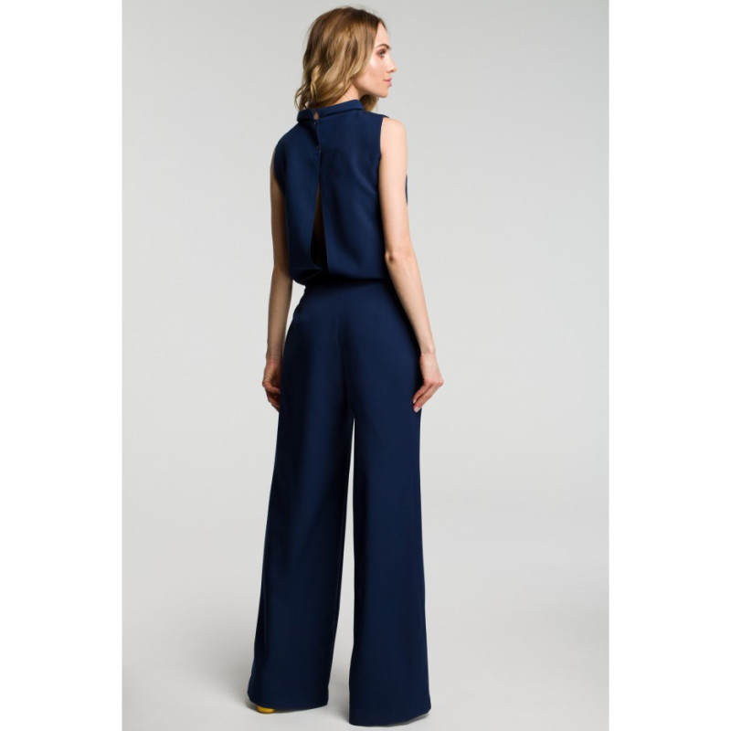 M382 Kombinezon bez rękawów - granatowy