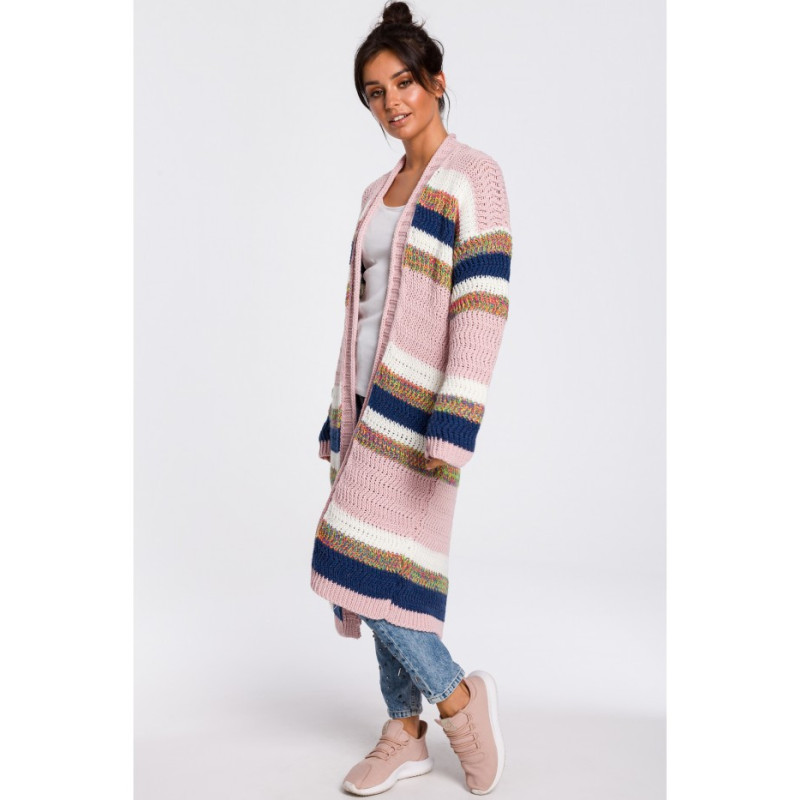 BK036 Kardigan wielokolorowy - model 1