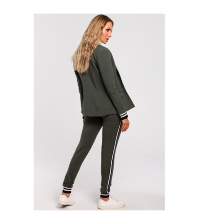 M459 Żakiet ze ściągaczem w mankietach - militarno-zielony