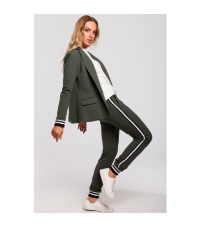 M459 Żakiet ze ściągaczem w mankietach - militarno-zielony