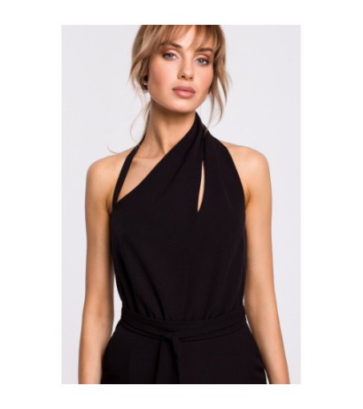 M502 Kombinezon bez rękawów - czarny