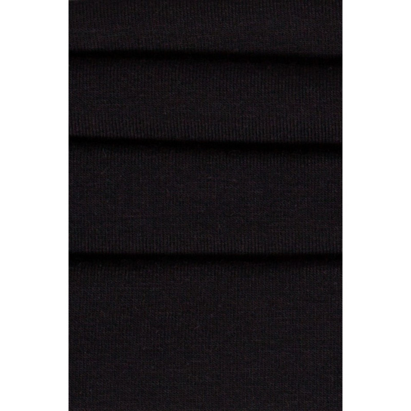 Bawełniana maseczka dwuwarstwowa - czarna