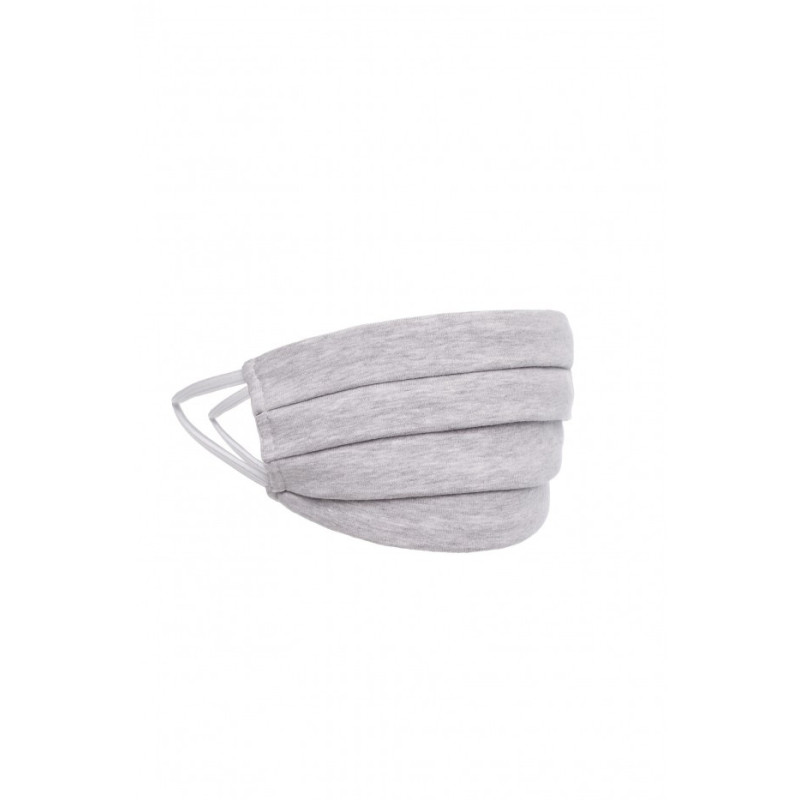 Bawełniana maseczka dwuwarstwowa - szara