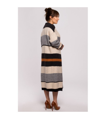 BK055 Kardigan w pasy - model 3