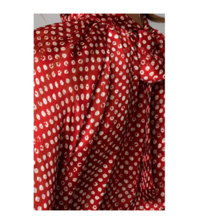 S235 Bluzka szyfonowa z wiązaniem - model 2