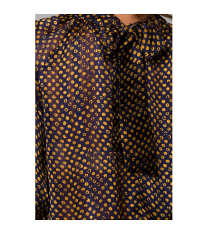 S235 Bluzka szyfonowa z wiązaniem - model 3