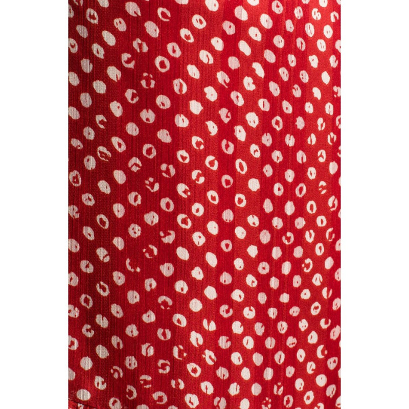 S237 Sukienka szyfonowa z falbaną - model 2