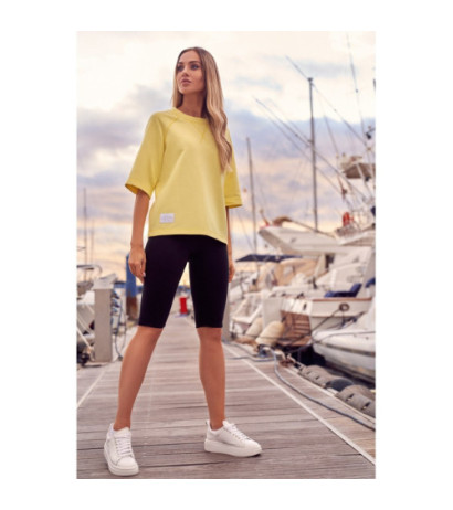 M593 Krótkie Legginsy Typu Kolarki - czarne