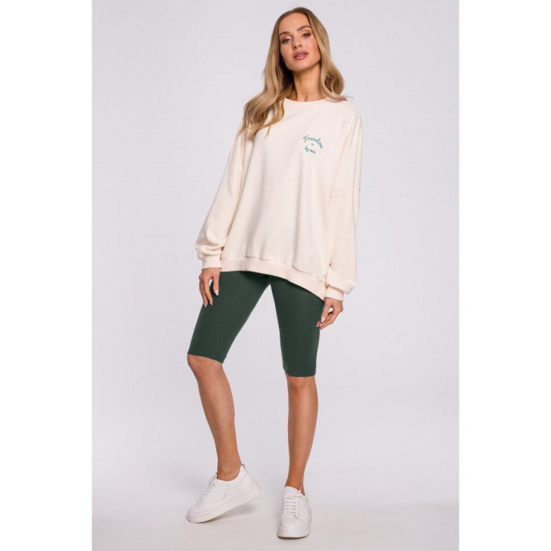 M593 Krótkie Legginsy Typu Kolarki - militarna zieleń