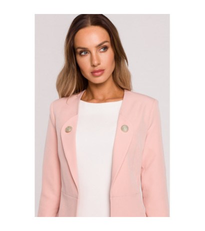 M665 Żakiet frak - pudrowy