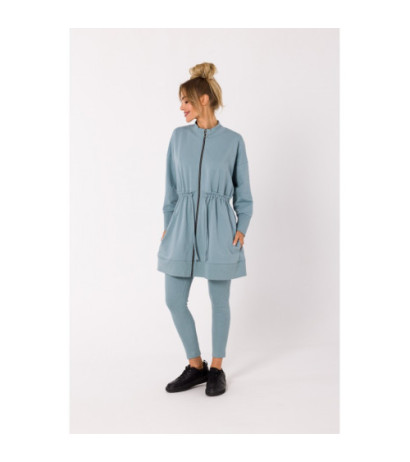 M733 Sukienka na zamek z wycięciami na plecach - agawa