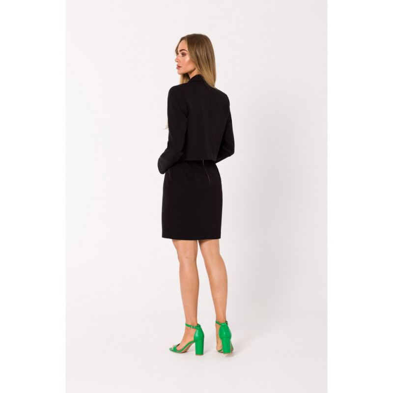 M745 Krótka marynarka - czarna