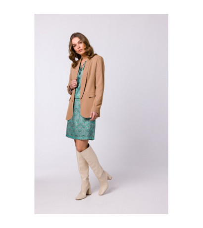 S330 Marynarka bez zapięcia - beżowa