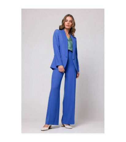 S330 Marynarka bez zapięcia - niebieska