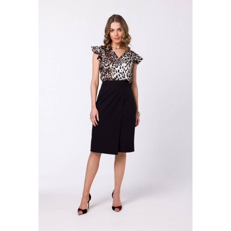 S343 Spódnica - czarna