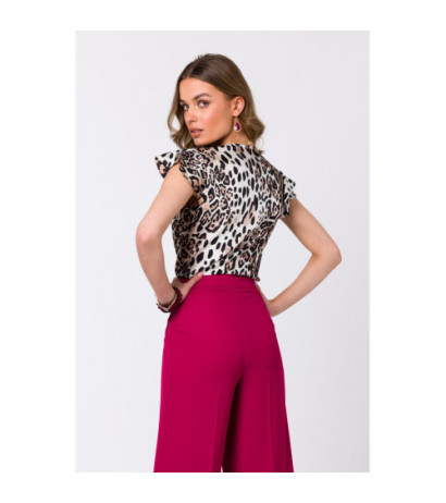 S344 Bluzka z falbankami - model 2