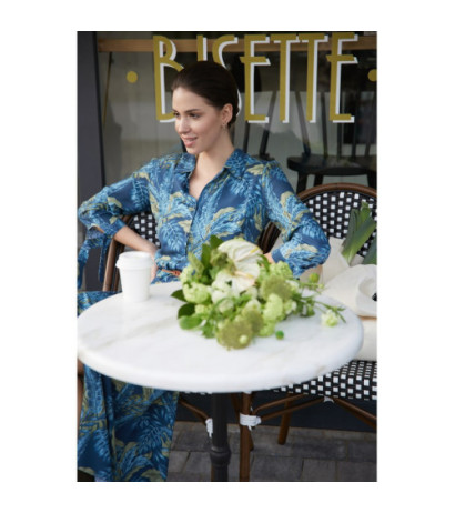 B259 Sukienka rozpinana na przodzie - model 2