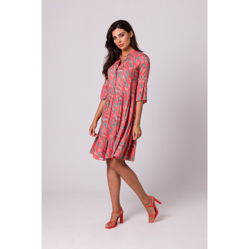 B260 Sukienka z falbanką - model 1