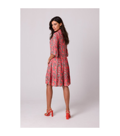 B260 Sukienka z falbanką - model 1