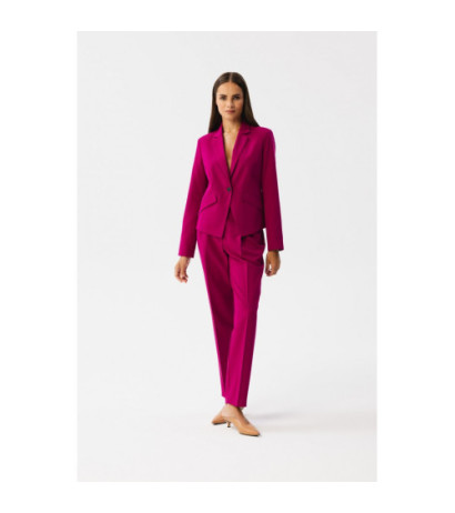 S353 Krótka marynarka - śliwkowa