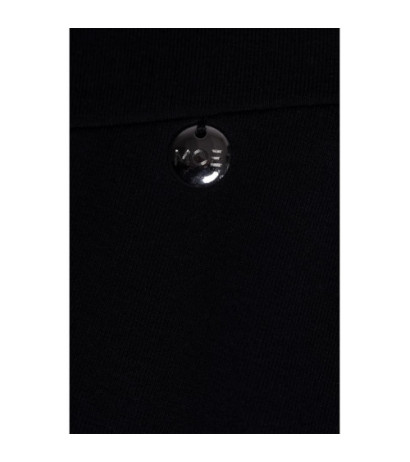 M786 Sukienka z górą na zakładkę - czarna