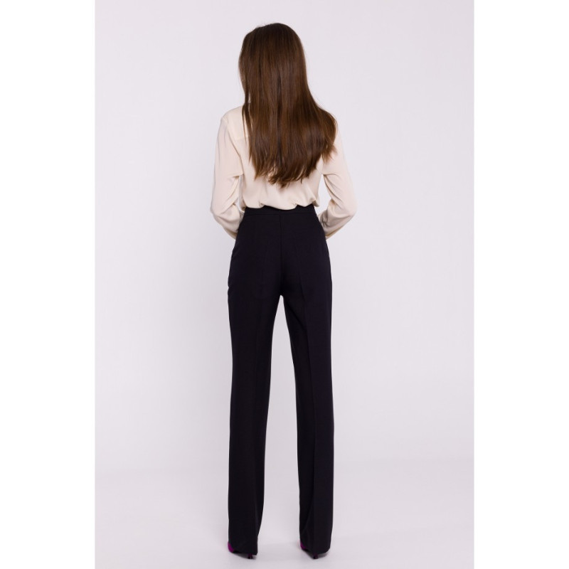 S375 Bluzka z długimi rękawami - beżowa