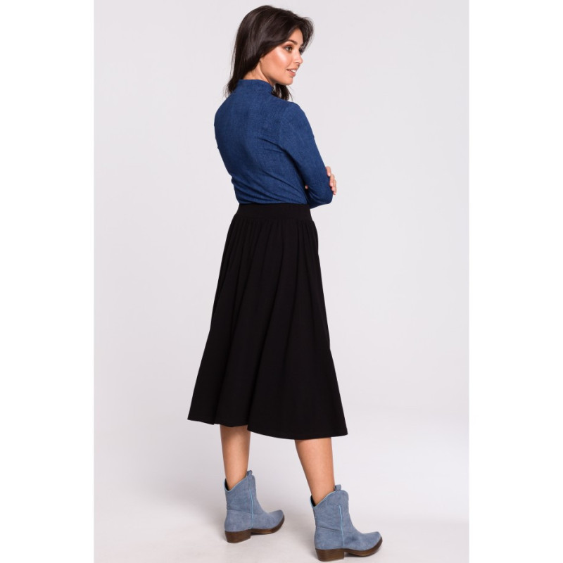 B129 Golf z haftem - denim