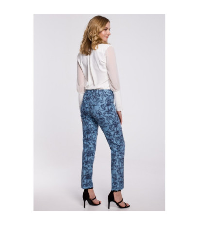 K053 Eleganckie spodnie cygaretki - model 1