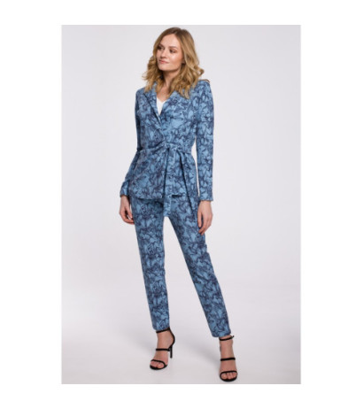 K054 Żakiet wiązany na boku - model 1