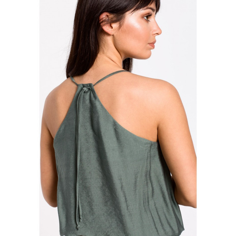 B155 Kombinezon z odkrytymi ramionami - miętowy