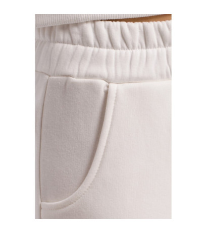 M535 Spodnie dresowe na gumie - ecru