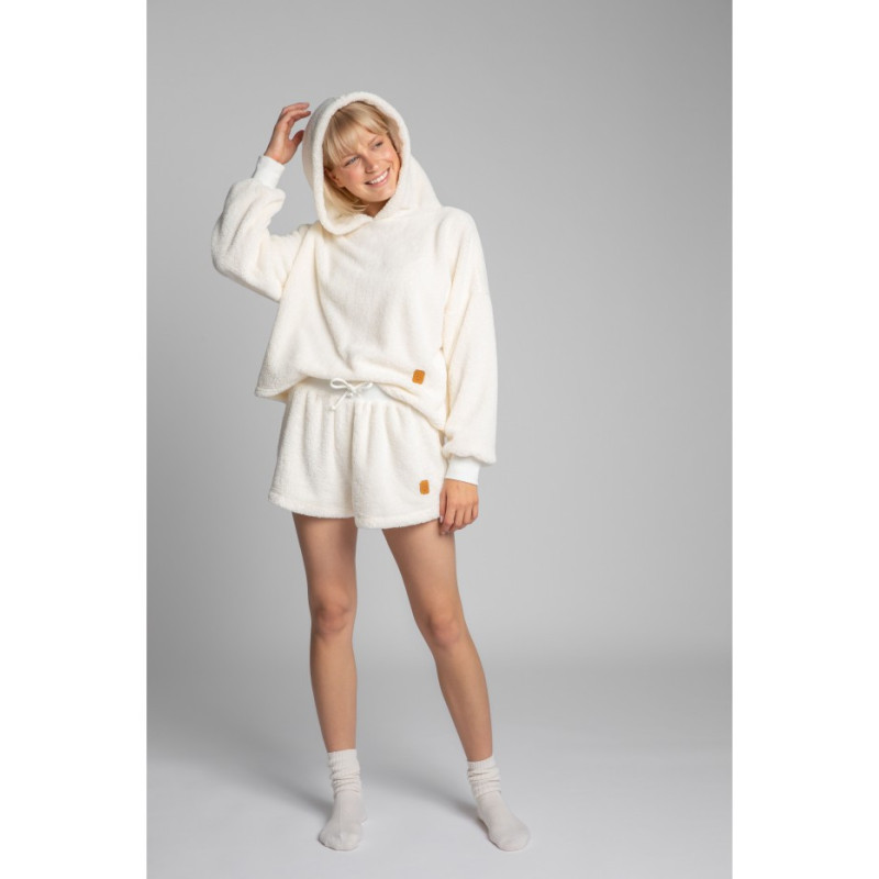 LA005 Pluszowe szorty - ecru