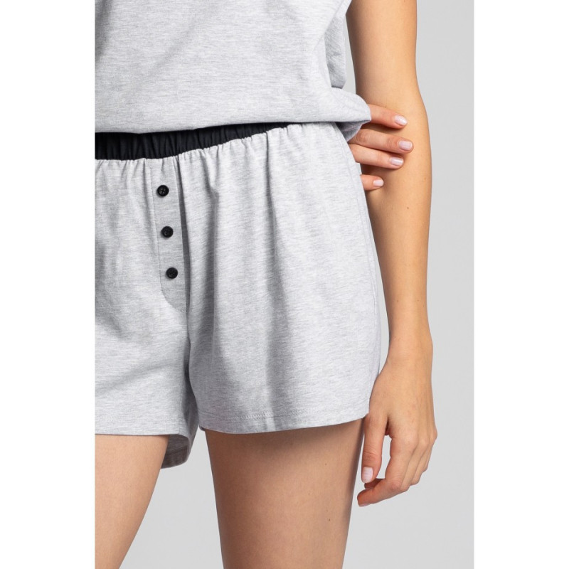 LA017 Bawełniane bokserki - popielaty