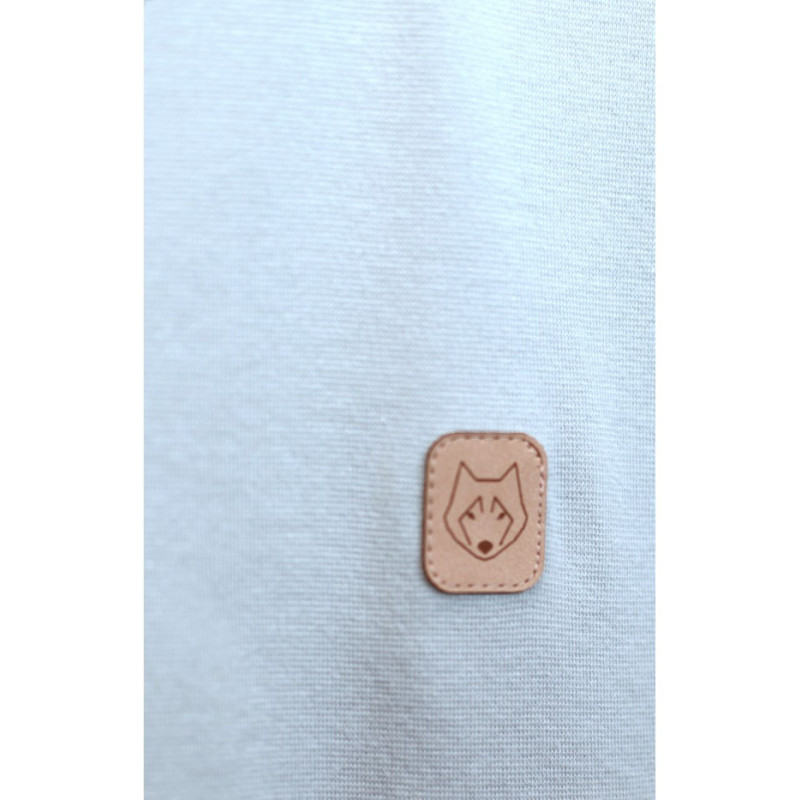 LA033 Sukienka z bawełny prążkowanej bez rękawów - popielata