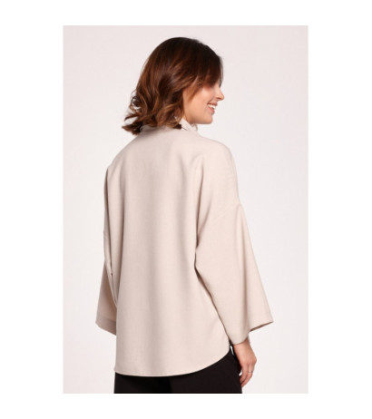 B191 Koszula Oversize - beżowa