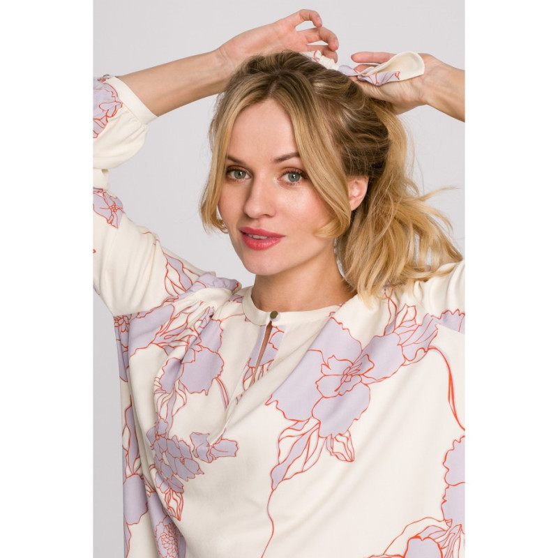 K103 Ozdobna gumka do włosów owijka - model 3